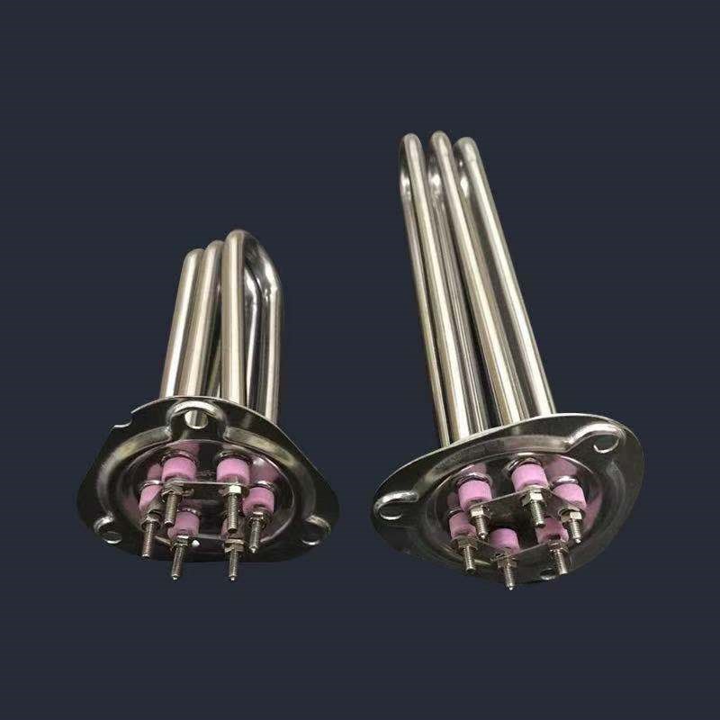 洗碗机加热管加热棒发热管开水器电热管洗碗炉发热棒三角盖盘75mm