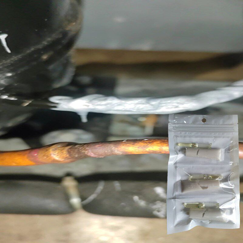 铜管专用胶空调外机裂缝补漏胶冰箱冷库冷气管漏制冷剂焊接堵漏胶
