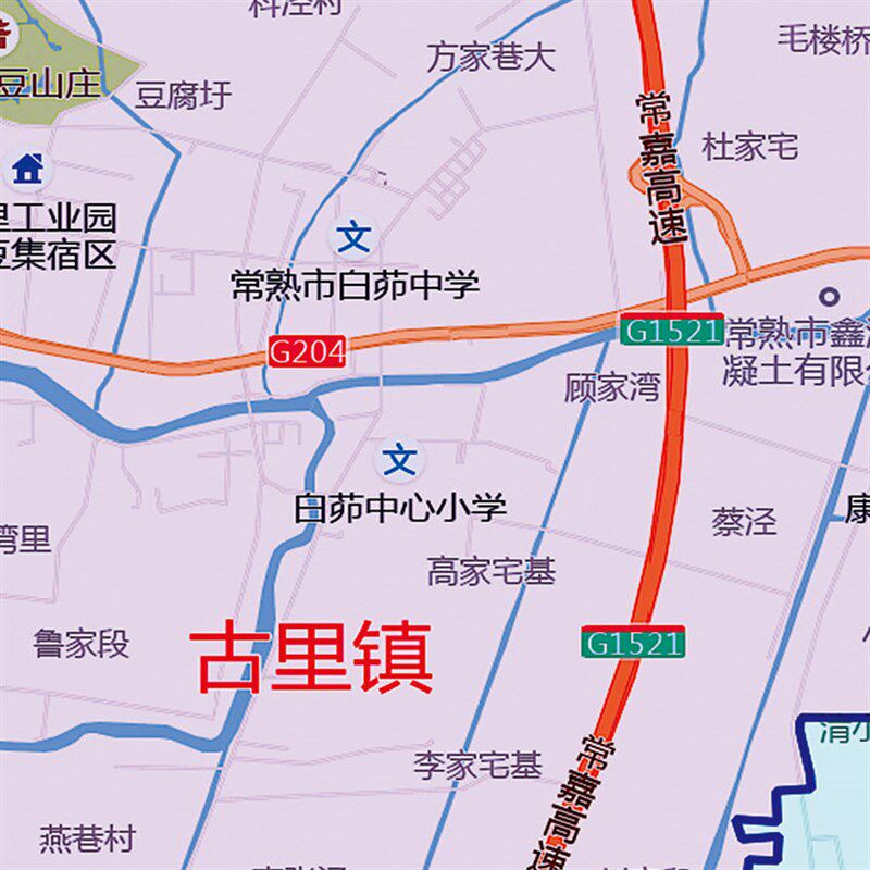 2024新款常熟市地图贴图办公室挂图高清防水墙壁贴超大装饰画定制