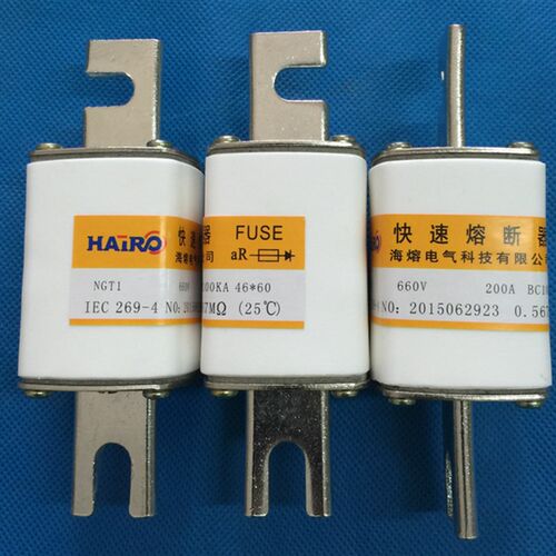 高品质 快速熔断器NGT1 660V 125A 快速熔断器