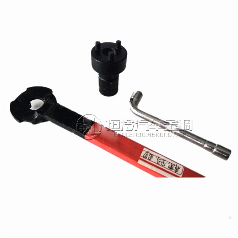 适用于宝马奔驰波罗汽车空调压缩机泵头拆装工具离合器拆卸安装