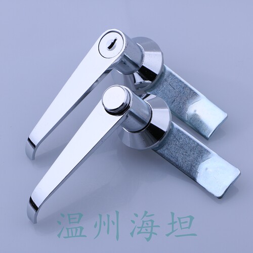 海坦 MS301-1把手锁 配电柜门把手 开关柜门锁MS301-A 铁皮柜门锁