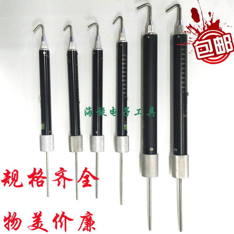 包邮艾固TK-500拉力计弹簧测力计测力计管形测力棒拉力测试双刻度