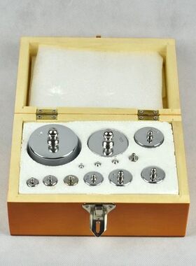 带钩砝码砝码天平砝码电子秤称矫正校验砝码1G- 2kg 5kg套装