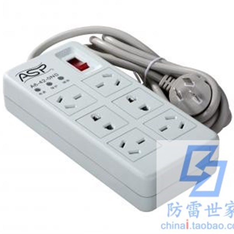 雷迅ASP电源系列防雷插座网络保护型A6-42-3NS浪涌保护器,可议价