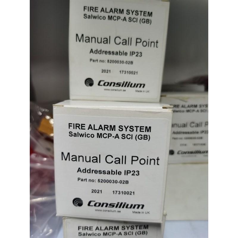 MCP-A 5200030-02B consilium康士廉火灾手动报警按钮原装议价