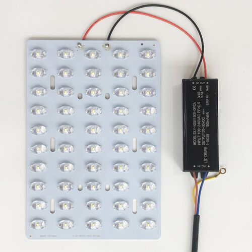 LED路灯光源板金豆电源驱动器灯珠220v模组灯板灯芯维修路灯配件