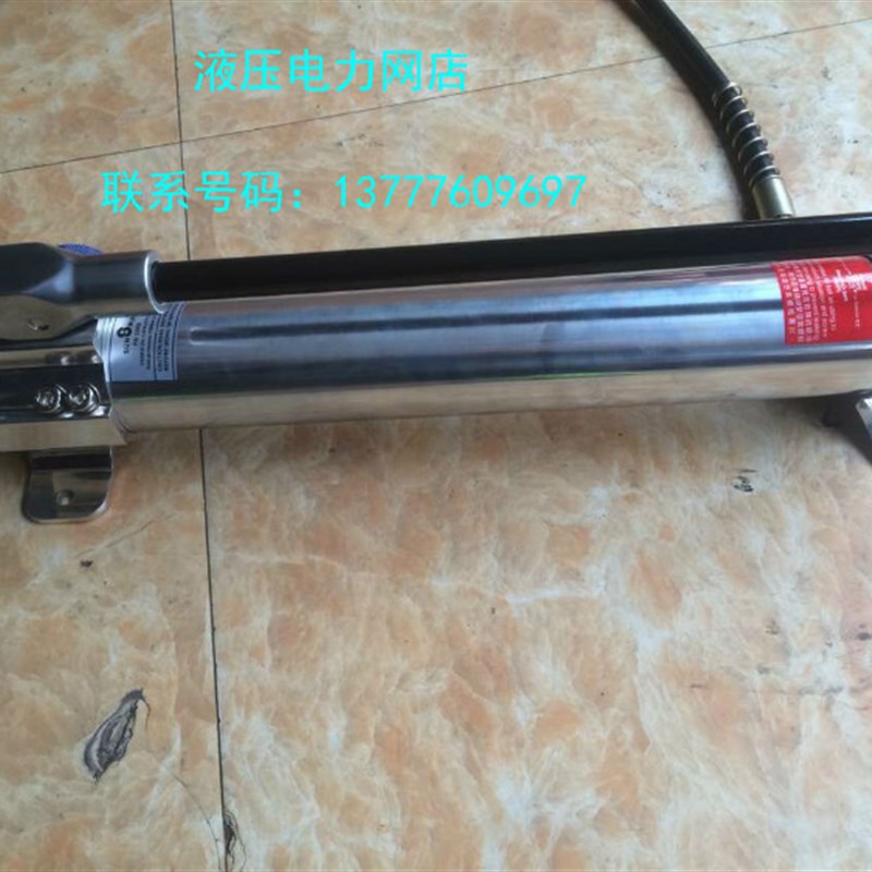 台湾进口液压手动泵PA-1500高端压力泵配压力表站高压泵浦油压泵1