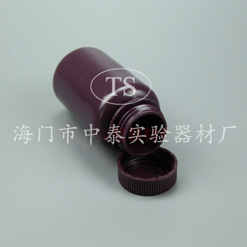 塑料试剂瓶 样品瓶 白色 棕色PP 耐高温耐腐蚀 加厚5 10 60 250ml