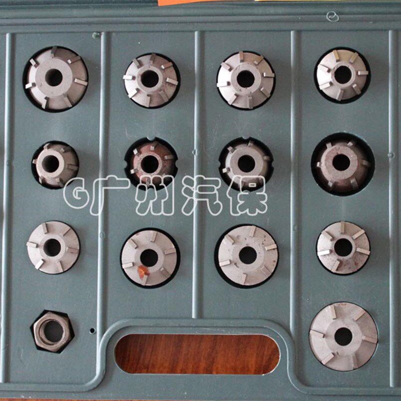哈尔滨气门铰刀微型车气门绞刀 研磨工具 小车轿车综合套装高碳钢