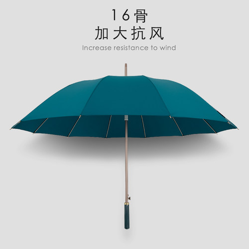 12骨超大自动雨伞抗风晴雨伞长柄直E杆伞男女双人抗台风商务大雨
