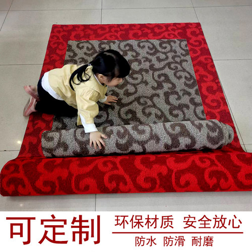办公室灰色卧室客厅房间宿舍商用大E面积地毯水泥地面毛坯房全铺