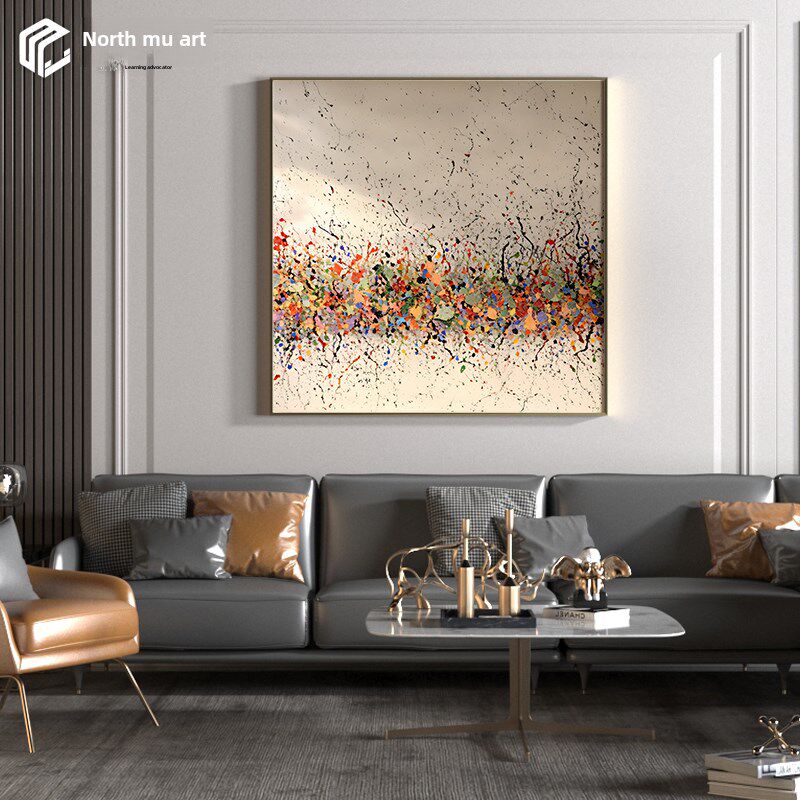 涂鸦抽象艺术客厅背景装饰画入户玄关装饰画客厅S沙发卧室高档挂