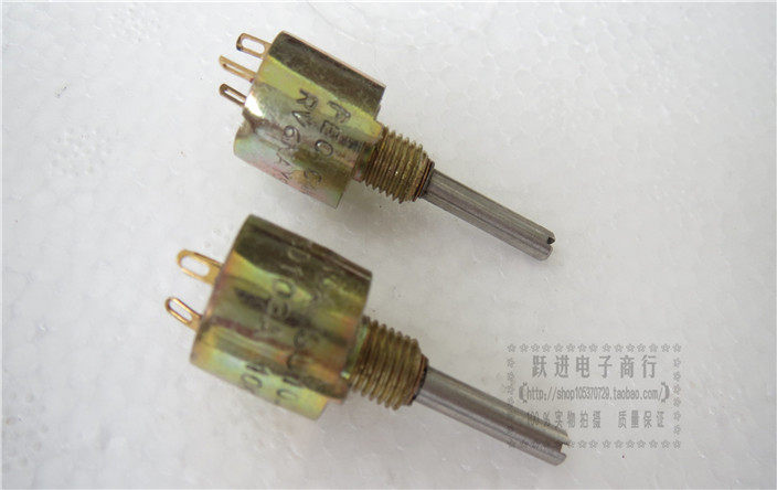 进口加拿大PEC RV6NAYSD103A 10K金脚密封单联电位器 柄长22MMX3