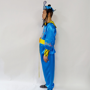 花鼓戏演出服舞台道具湖南戏剧表演服装刘海砍樵衣服