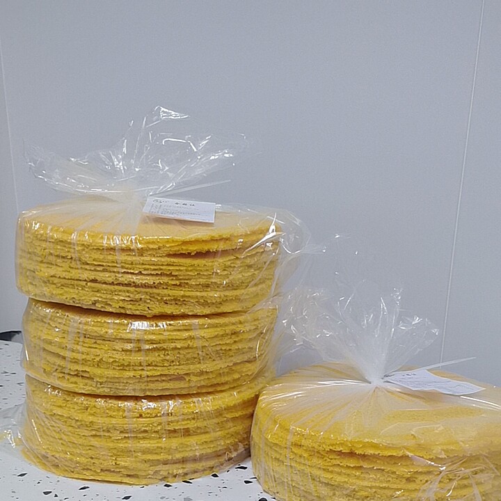 手工玉米锅巴半成品,景区档口商用家用,西安回民街网红零食。