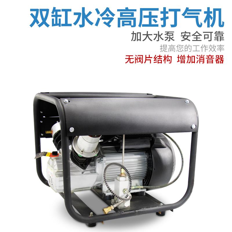 双缸水冷高压打气机/电动打气泵充气泵30MPA/40MPA高压气瓶充气