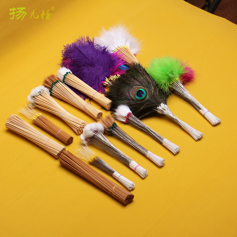 采耳工具银针鹅毛棒芙蓉鸡毛马尾孔雀鸵鸟打掏耳朵专业挖耳勺套装