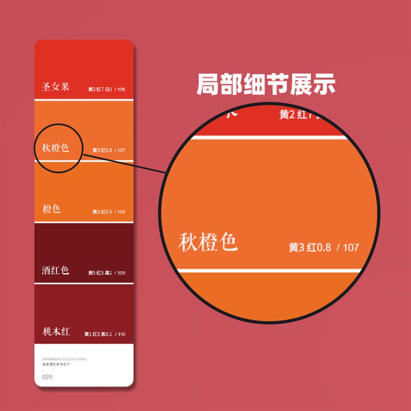 2026新款调色参考配色色卡调色配方比例油漆调色卡配方比例家具维