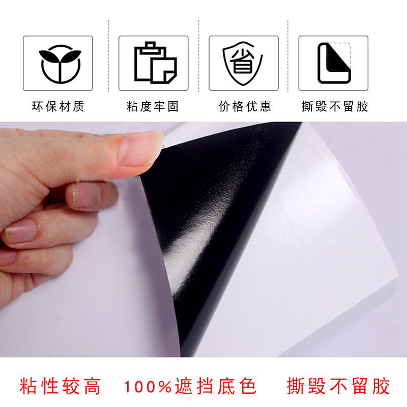 北欧冰箱贴纸九鱼创意厨房家俱翻新改造装饰画防水自粘可移除贴画