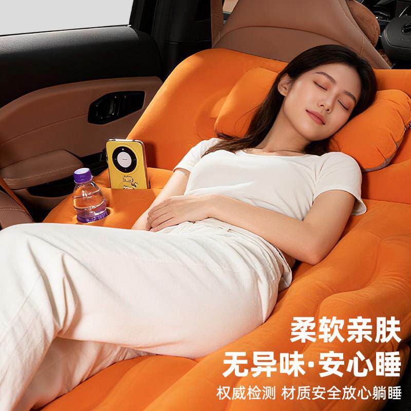 SUV外后备箱气床充户折睡垫车载旅行床睡觉叠神器汽车用床SUV后备