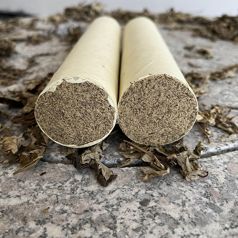 小雪艾条4.0-4.2cm雷火灸粗艾条三年陈湖北蕲艾石磨冷加工家用