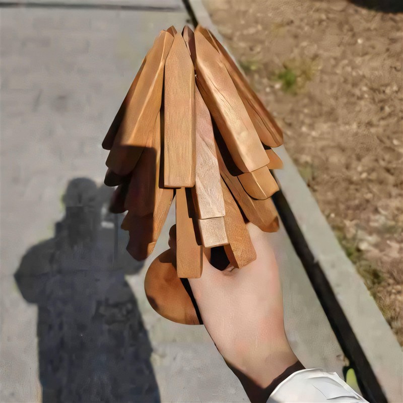 一棵树黑胡桃隔热垫创意圣诞餐垫杯垫木质耐热餐桌餐具垫餐台垫