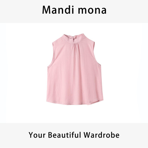 Mandi mona / 【桃乐梦境】百搭气质飞飞袖小衫 MM703C531