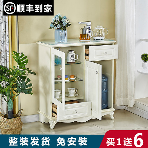 茶吧机家用全自动带冰箱冷藏置物柜智能2026新款餐边一体柜饮水机