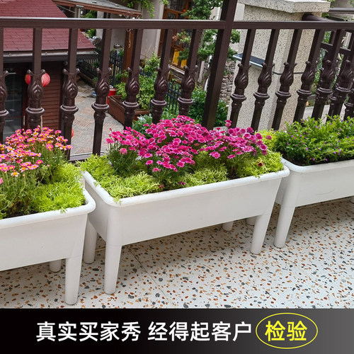 阳台种菜神器长方形家庭室内种植箱新款高脚种菜盆顶楼蔬菜种植盆