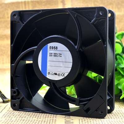 12738 230V 17/18W TYP 5958 12.7cm 散热风扇