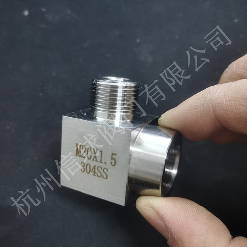 不锈钢304/316公制内外丝弯头M26/M14//M20*1.5仪表直角弯头螺纹