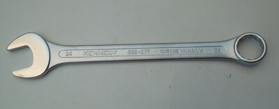 进口英国KENNEDY 24mm 工业级公制两用梅开扳手KEN-582-2770K