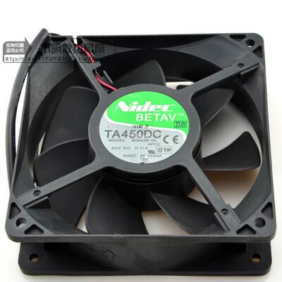 Nidec TA450DC B34978-55 24V 0.41A 12cm 12038 大风变频器风扇