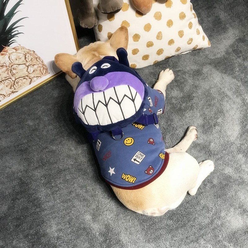 新款法斗狗狗宠物牵引书包狗狗自背包柴犬柯基雪纳瑞边牧中小型犬