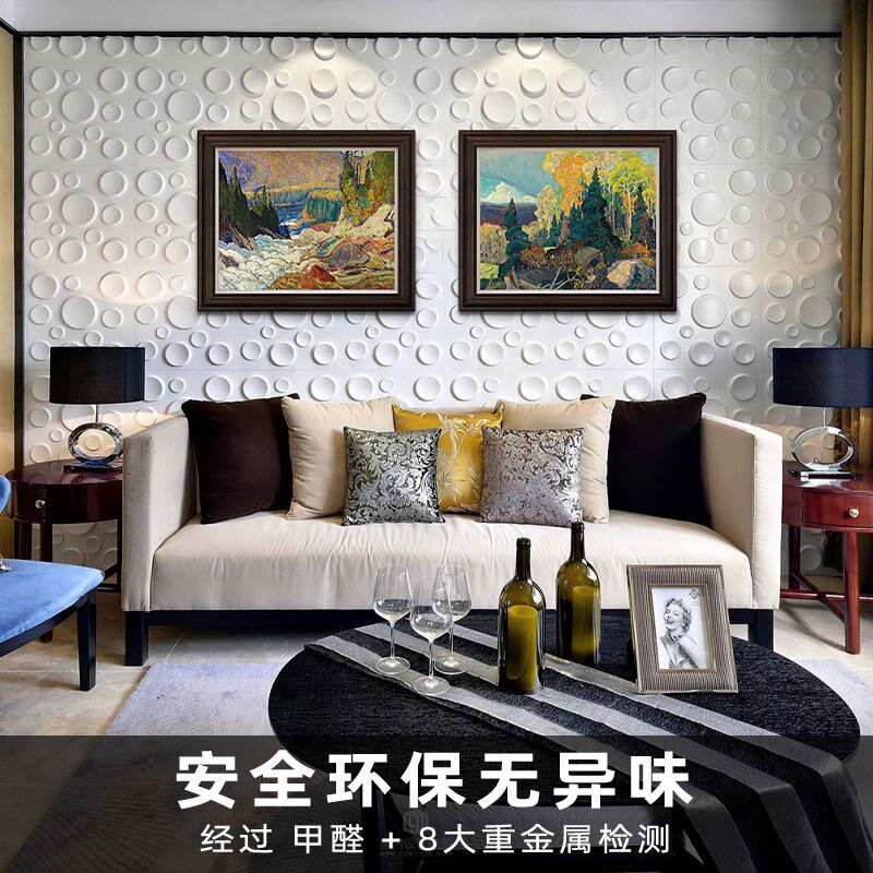 华彩斑斓 富兰克林 风景油画 美式欧式客厅餐厅卧室装饰画双联