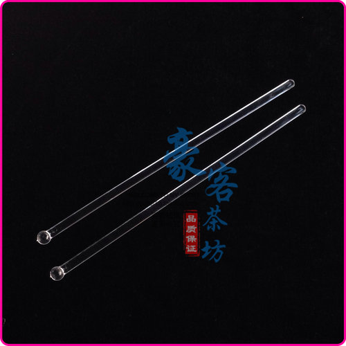 一次性搅拌棒透明咖啡棒 调酒棒长柄搅棒加厚塑料搅拌棒100只包邮
