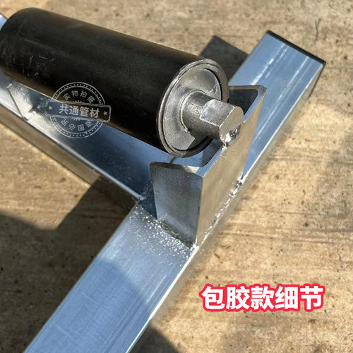 管道PE管焊接滚轮支架MPP管钢管工程电缆管滑动管托315-800滚滑轮