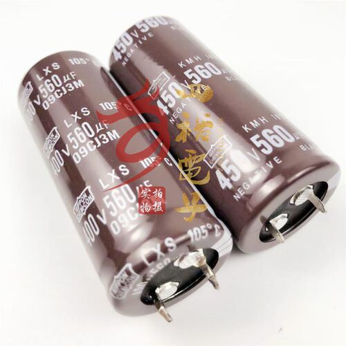 400V560UF 25X50 进口黑金刚电解电容 560UF 450V 25*60包邮105度