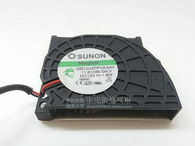 建准鼓风机GB1205PFVX-8AY 4010鼓风机 12V 1.6W 离心涡轮风机