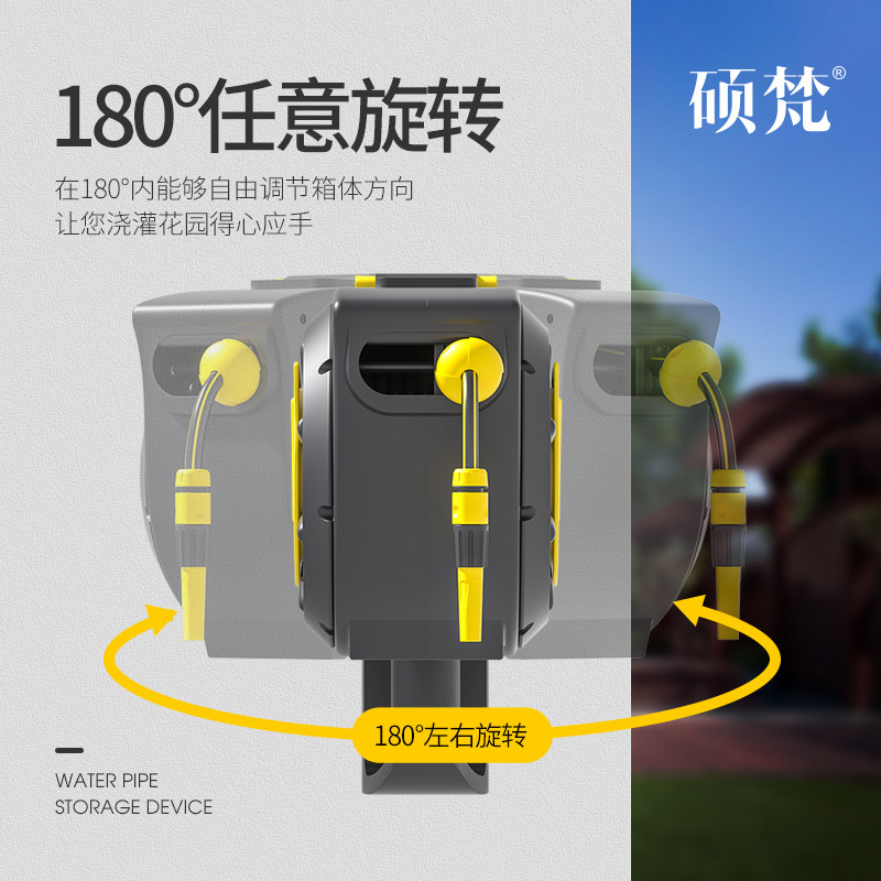浇花神器自动浇水洒水喷头庭院水枪回收水管伸缩浇菜家用花园套装