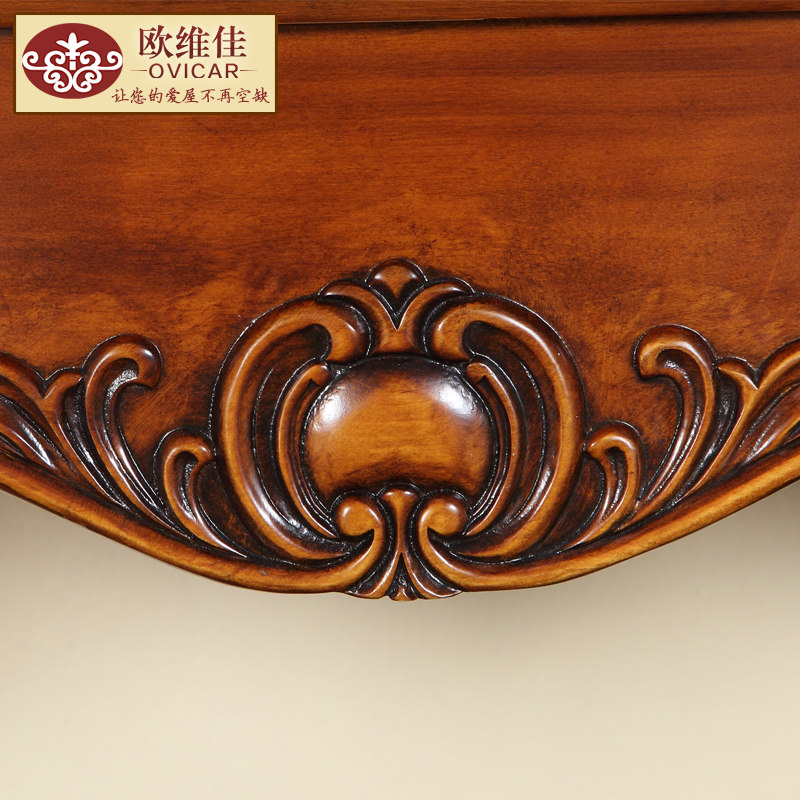 欧维佳 新品客厅家具 美式玄关小案台 沙发边几/背几 欧式玄关柜