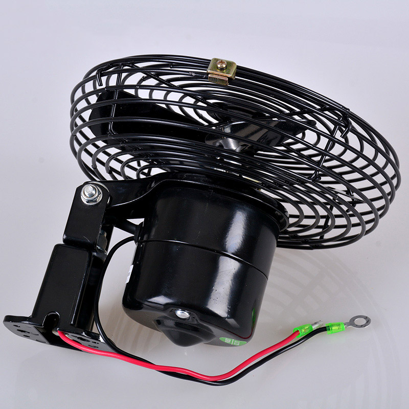 工程车车载风扇6寸8寸10寸12v24V铲车叉车挖掘机农用车吊车电风扇