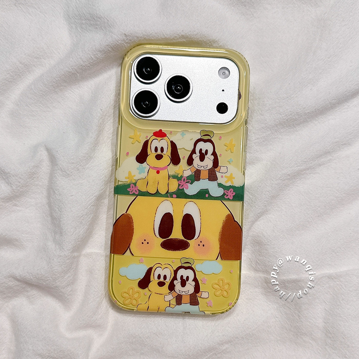 ins可爱布鲁托小狗卡通适用苹果17手机壳iphone16promax高级感17pro保护壳硅胶15新款超萌防摔全包边男女软外
