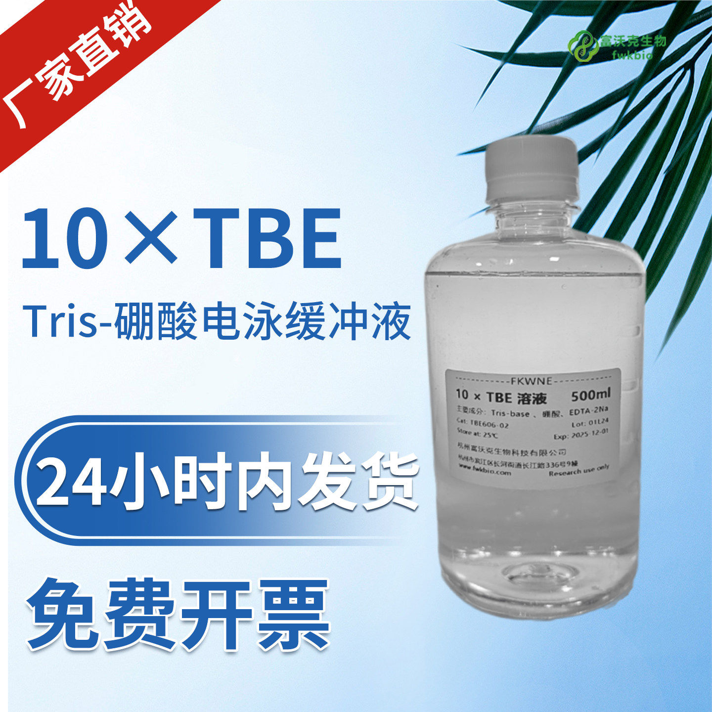 Tris-硼酸电泳缓冲液10