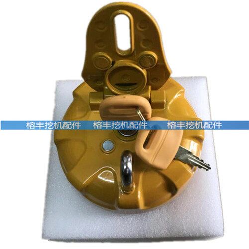 卡特70B/120/305/306/307BCD/320V1/V2柴油箱盖防盗锁柴油过滤网