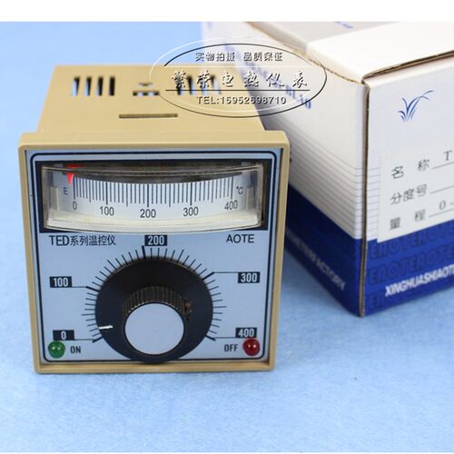 指针式温控仪 温度控制器 调节仪 温控器TED-2001 E 400 300