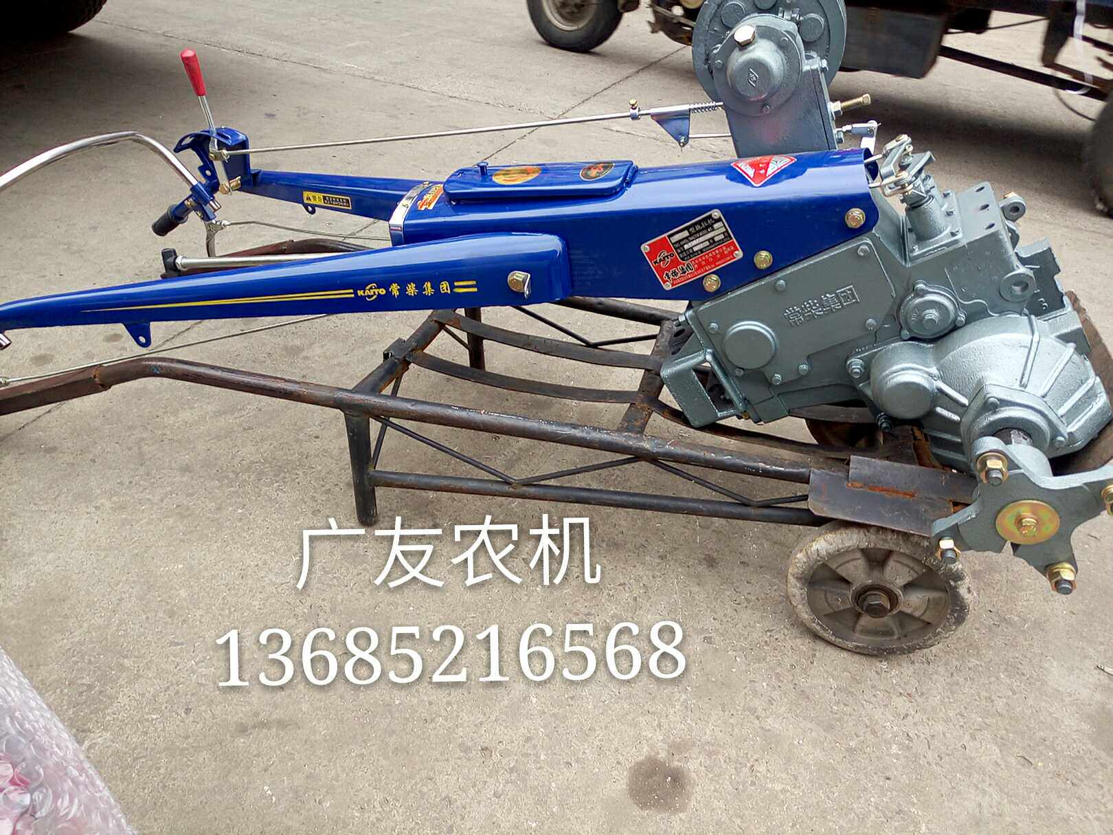 常柴集团凯拓牌手扶拖拉机底盘东风型手扶拖拉机151型出口加强型