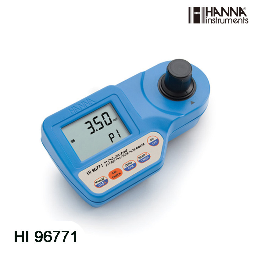 HI96771 旧型号:HI95771 微电脑双量程余氯(游离氯)浓度测定仪