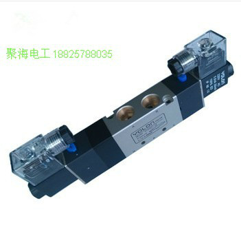 三位五通气动电磁控制阀换向阀4V130P-06DC24.12.AC110V